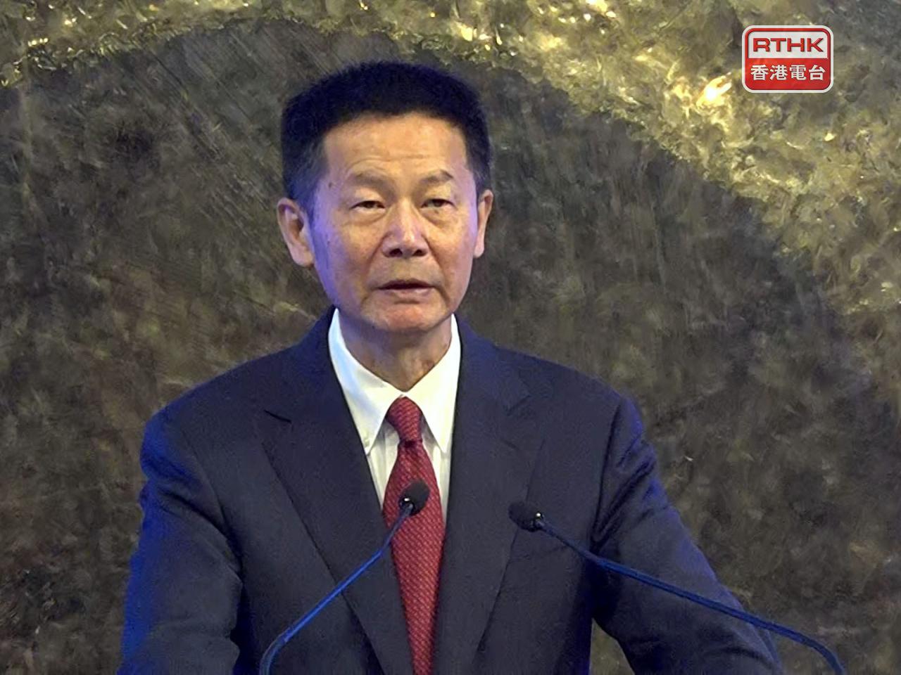 吳清形容，國債期貨正式在香港落地，可以說是正當其時、水到渠成。（郭志強攝）
