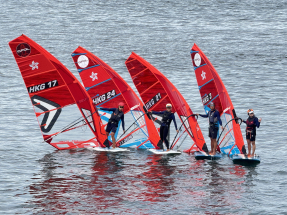 HK windsurfers set sights for AG podium finish