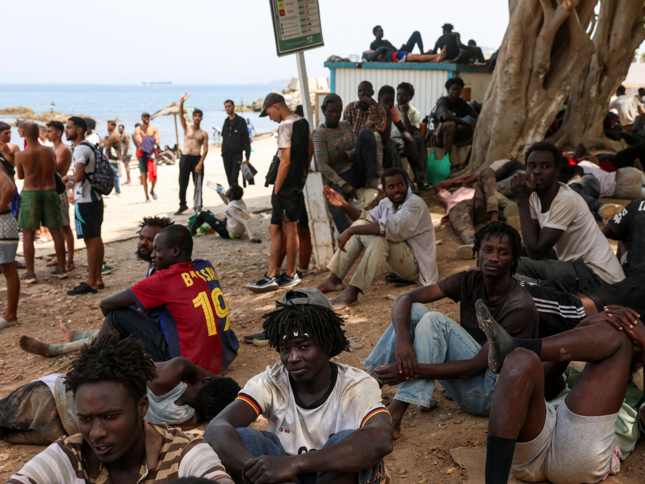 The unprecedented scenes in Ceuta triggered sharp tensions among the European Union's 27 member states. File photo: Reuters