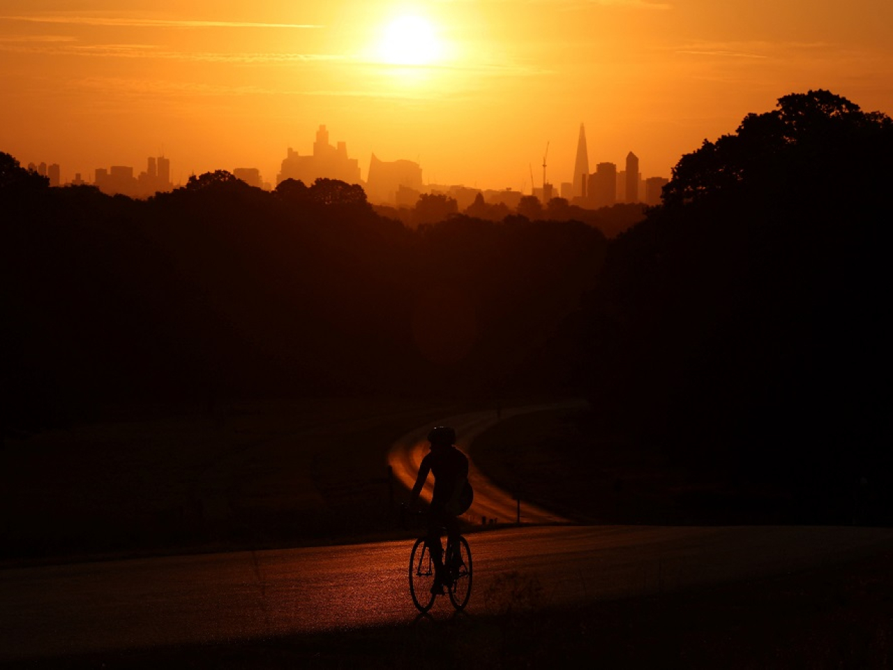 July was also the "sunniest month ever observed" in Britain. Photo: Reuters