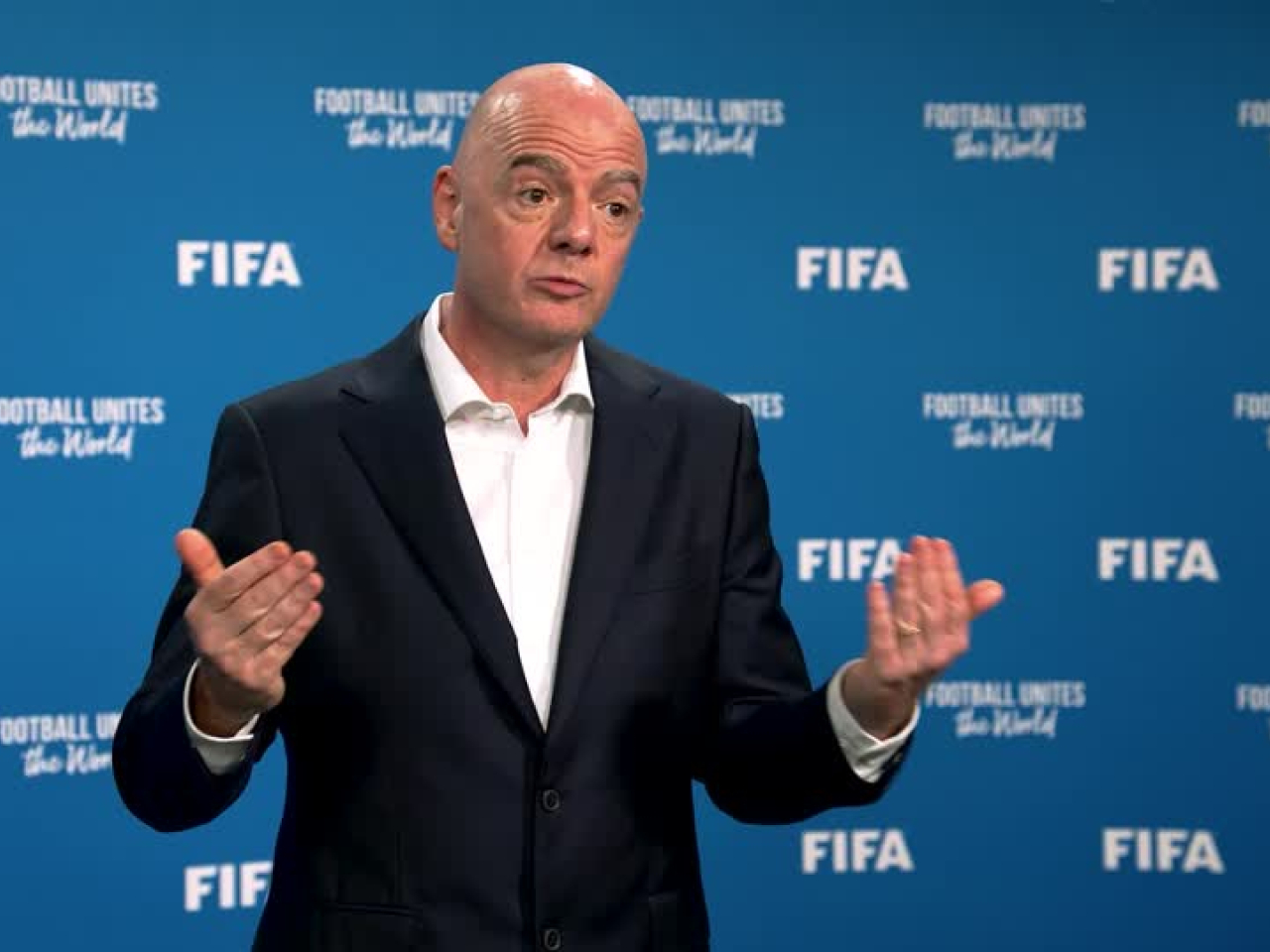 Gianni Infantino now appears to have lost the support of Arsene Wenger and Matthias Grafstrom. File photo: Reuters
