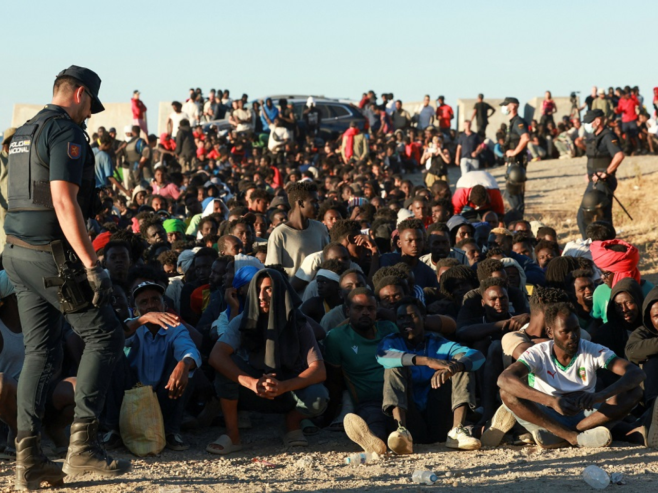 The Ceuta migrant crisis has led to several EU countries criticising Spain's migration policy. File photo: Reuters