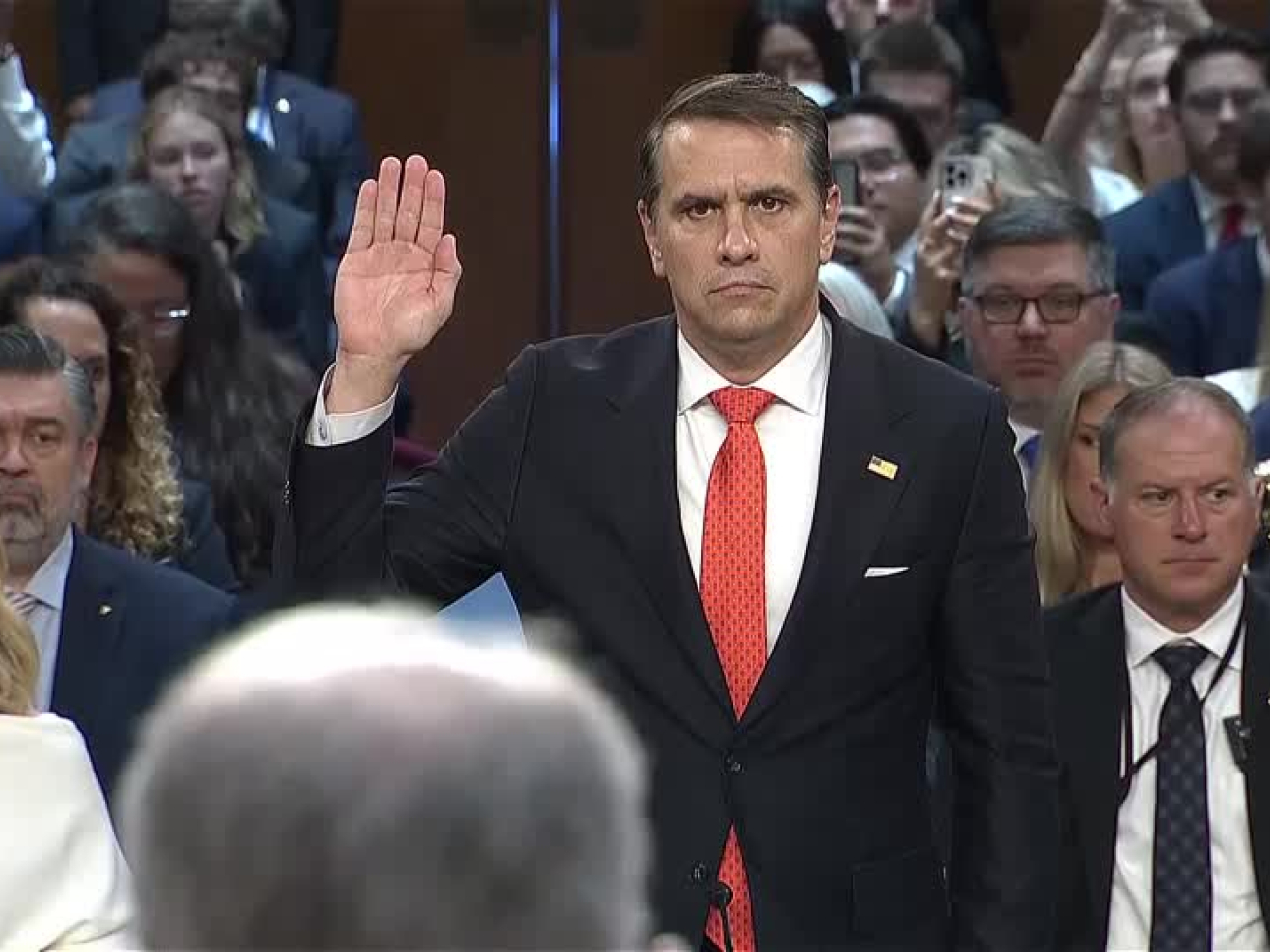 Democrats say Todd Blanche has treated the Department of Justice as an extension of Donald Trump's legal team. File photo: Reuters