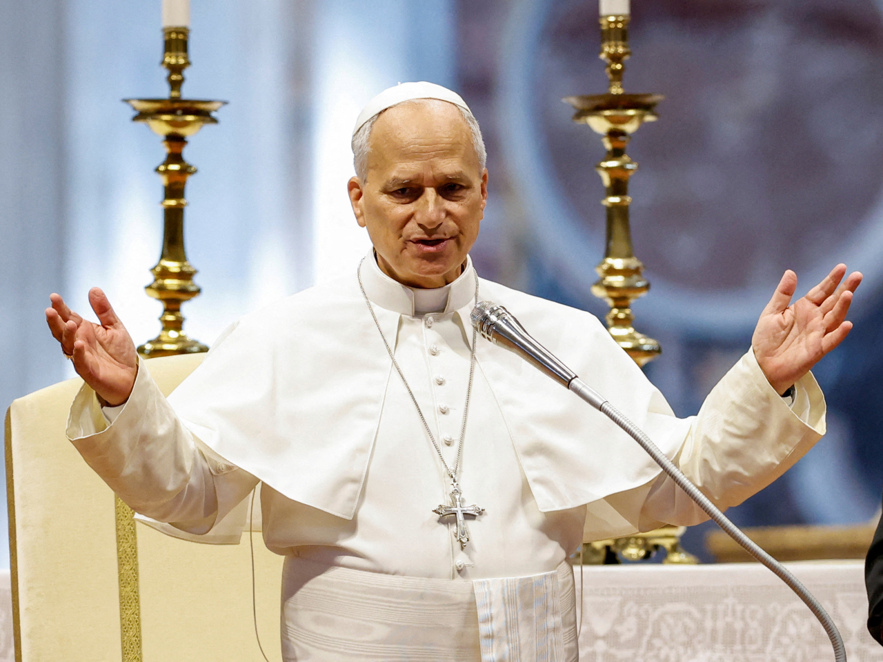 Pope Leo will visit South America in November, including Peru where he spent years working as a missionary and bishop. Photo: Reuters