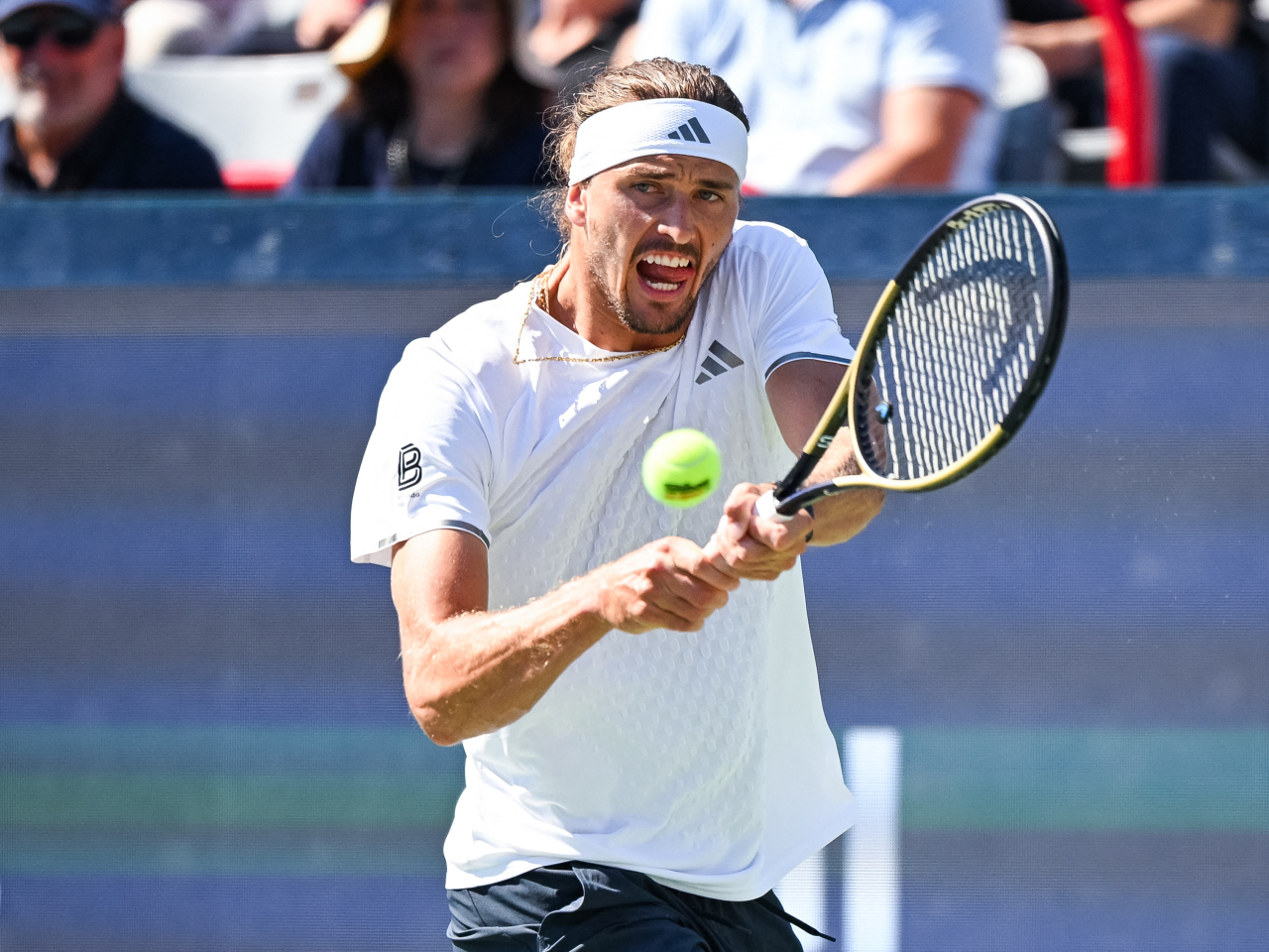 World number three Zverev fell at the first hurdle at the ATP 1000 tournament in Montreal. Photo: Reuters