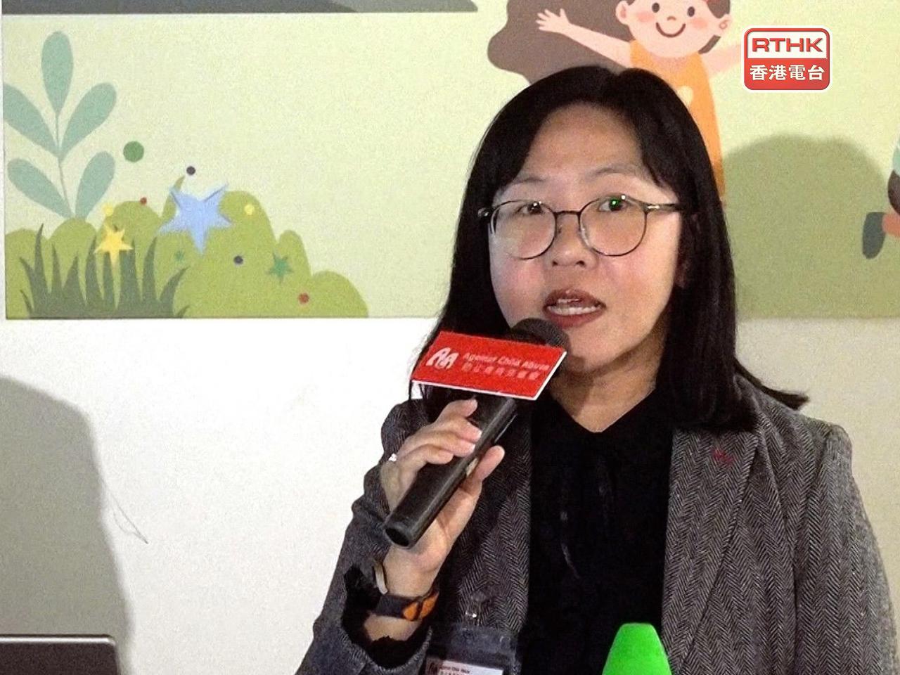 Maple Lau says frontline workers must act without delay if they see signs of child abuse. Photo: RTHK