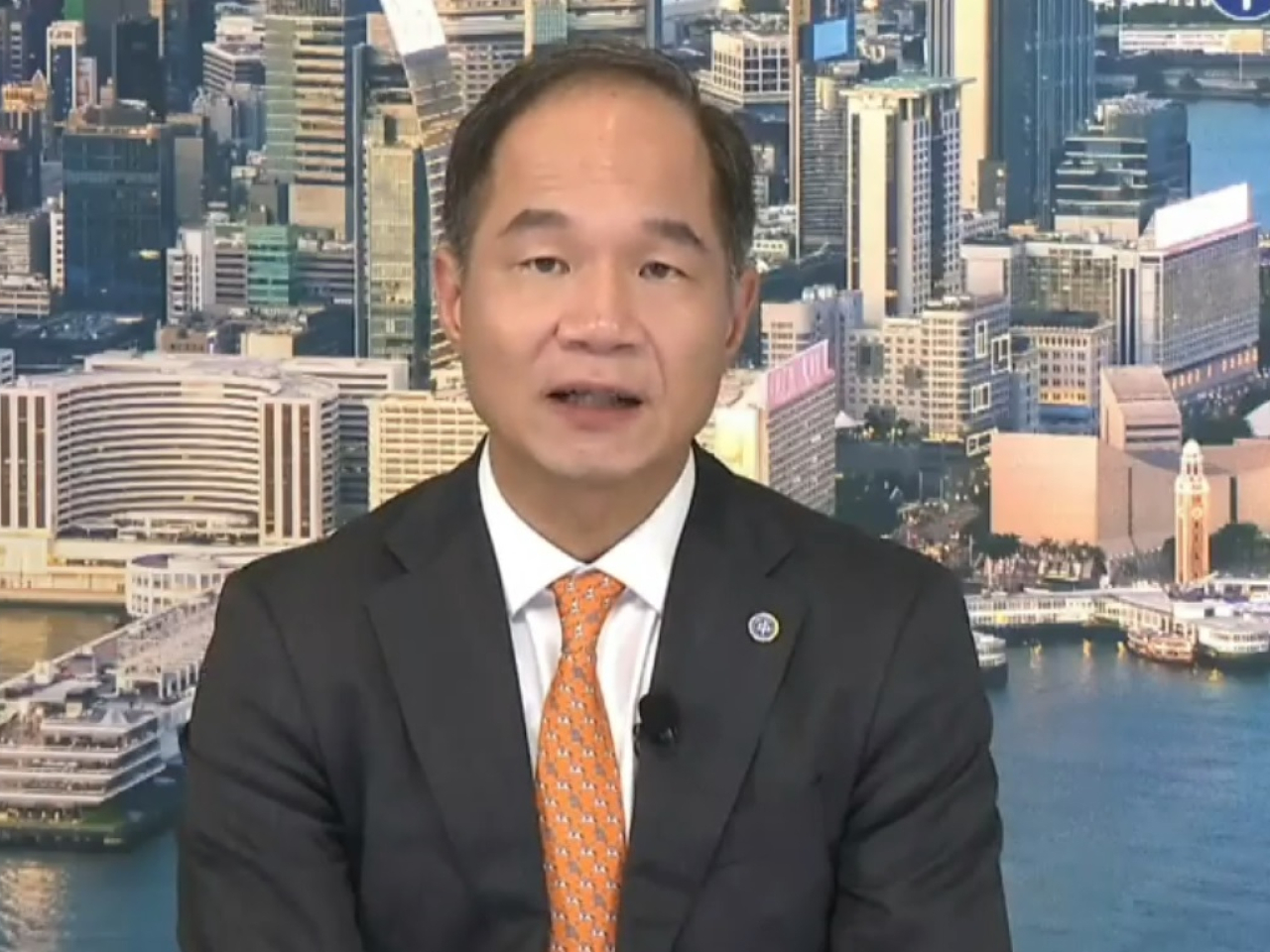 蔣東強表示，對澳洲發展感樂觀。（網上會議截圖）