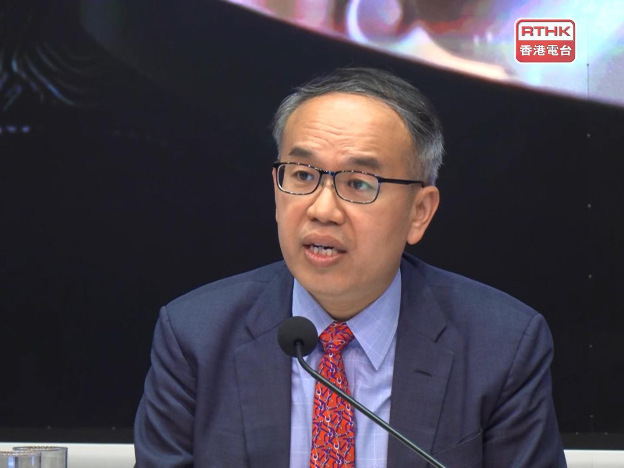 許正宇表示，對本港保險產品設計及銷售渠道有信心。（鍾家銘攝）