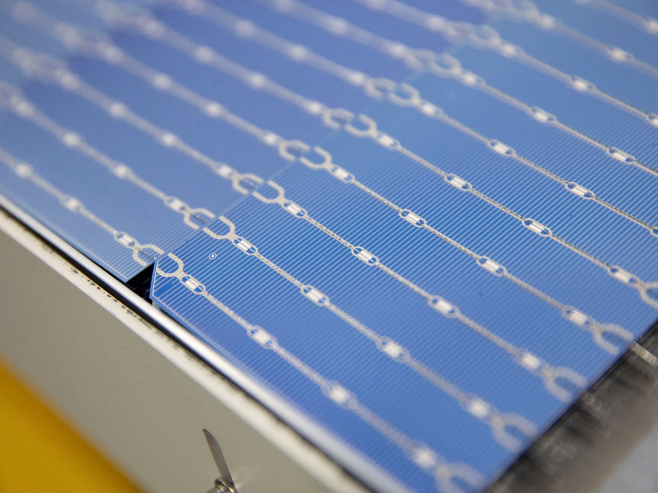 China is a dominant global producer of polysilicon &ndash; a key component of semiconductors and solar panels. File photo: Reuters