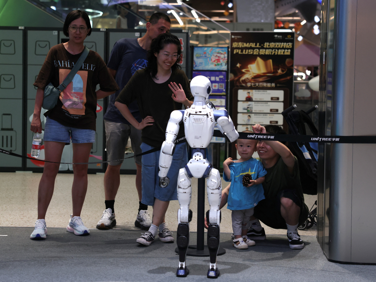 Chinese-made consumer and humanoid robots are finding widespread applications in manufacturing and everyday life around the world. File photo: Reuters