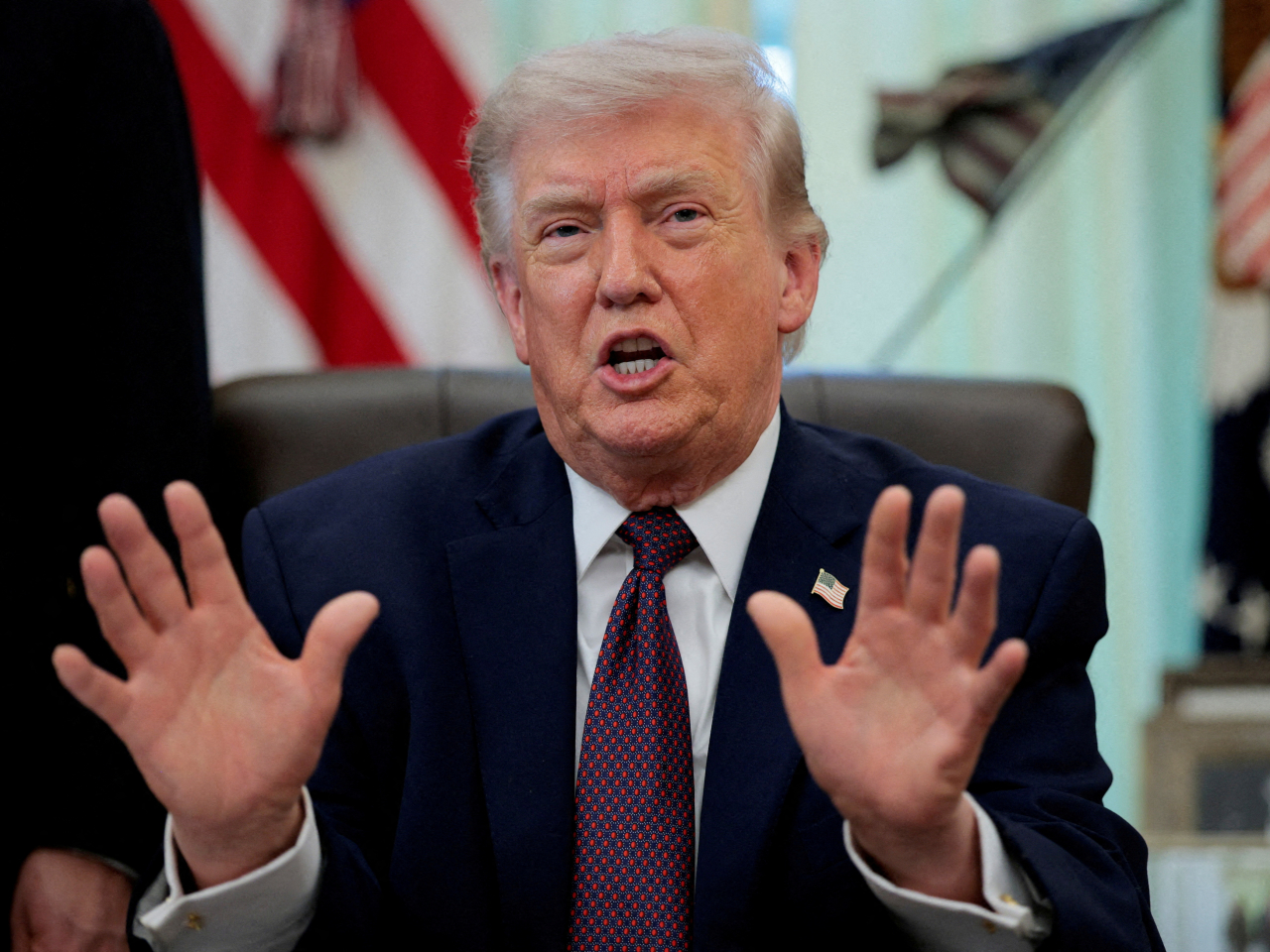 US President Donald Trump has unleashed a spate of policies aimed at reviving domestic manufacturing in his second term. File photo: Reuters