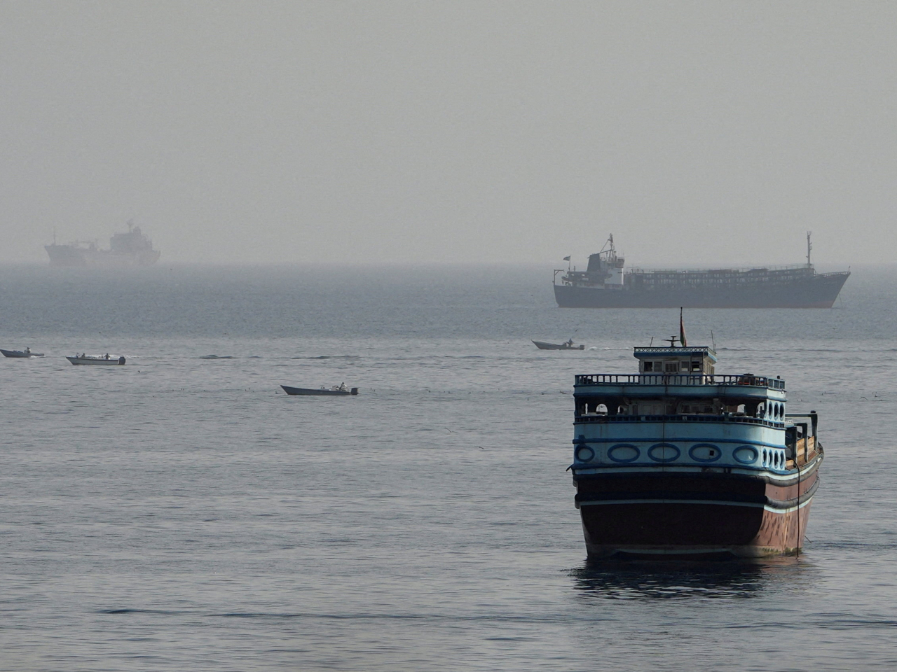 Iran says the reopening of the Strait of Hormuz is not subject to the deal with Oman, but conditional on the US &ldquo;fully accepting Iran&rsquo;s conditions&rdquo;. File photo: Reuters