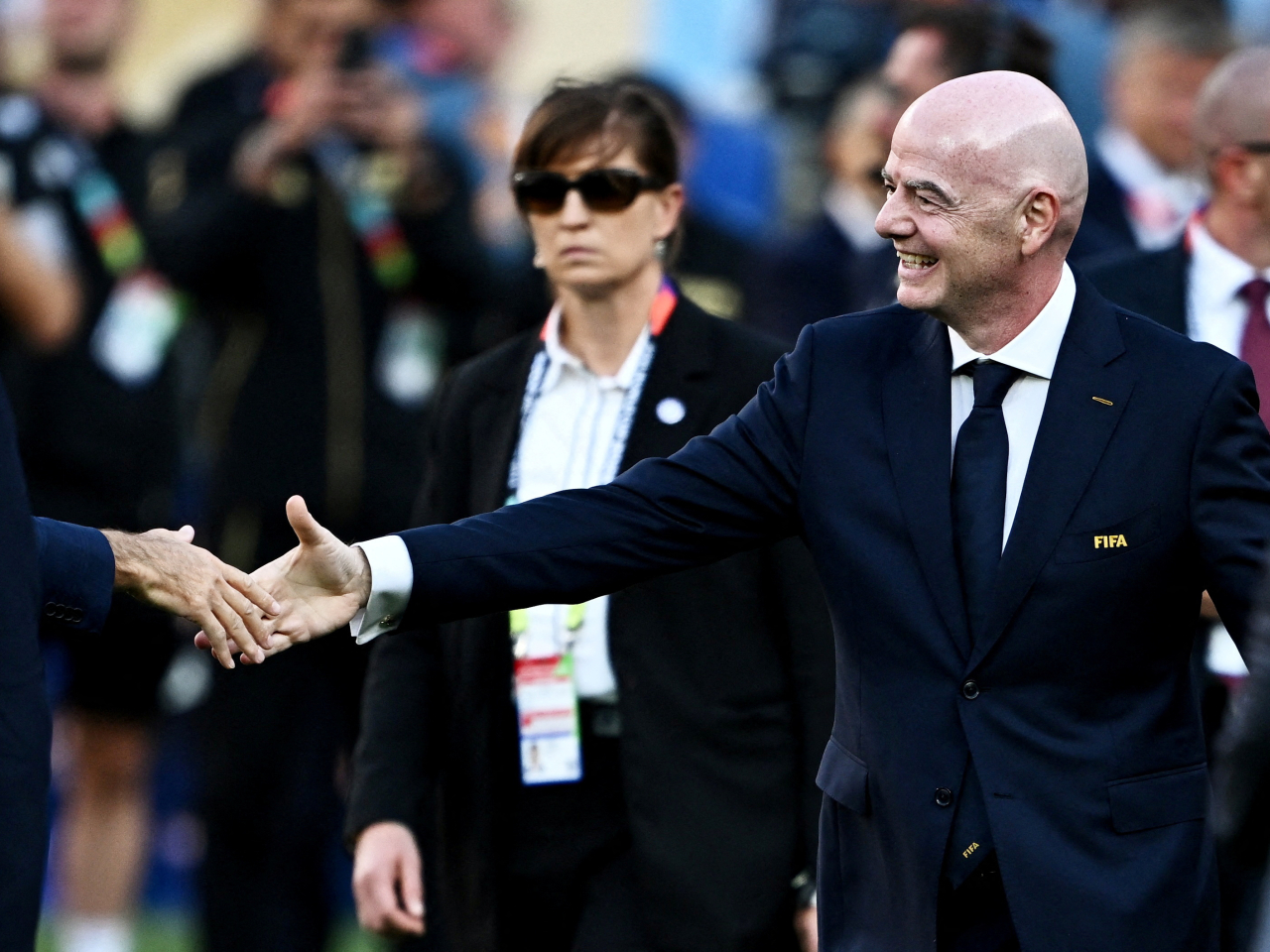 Gianni Infantino has been embroiled in crisis since announcing plans to open up the World Cup to private investors. File photo: Reuters
