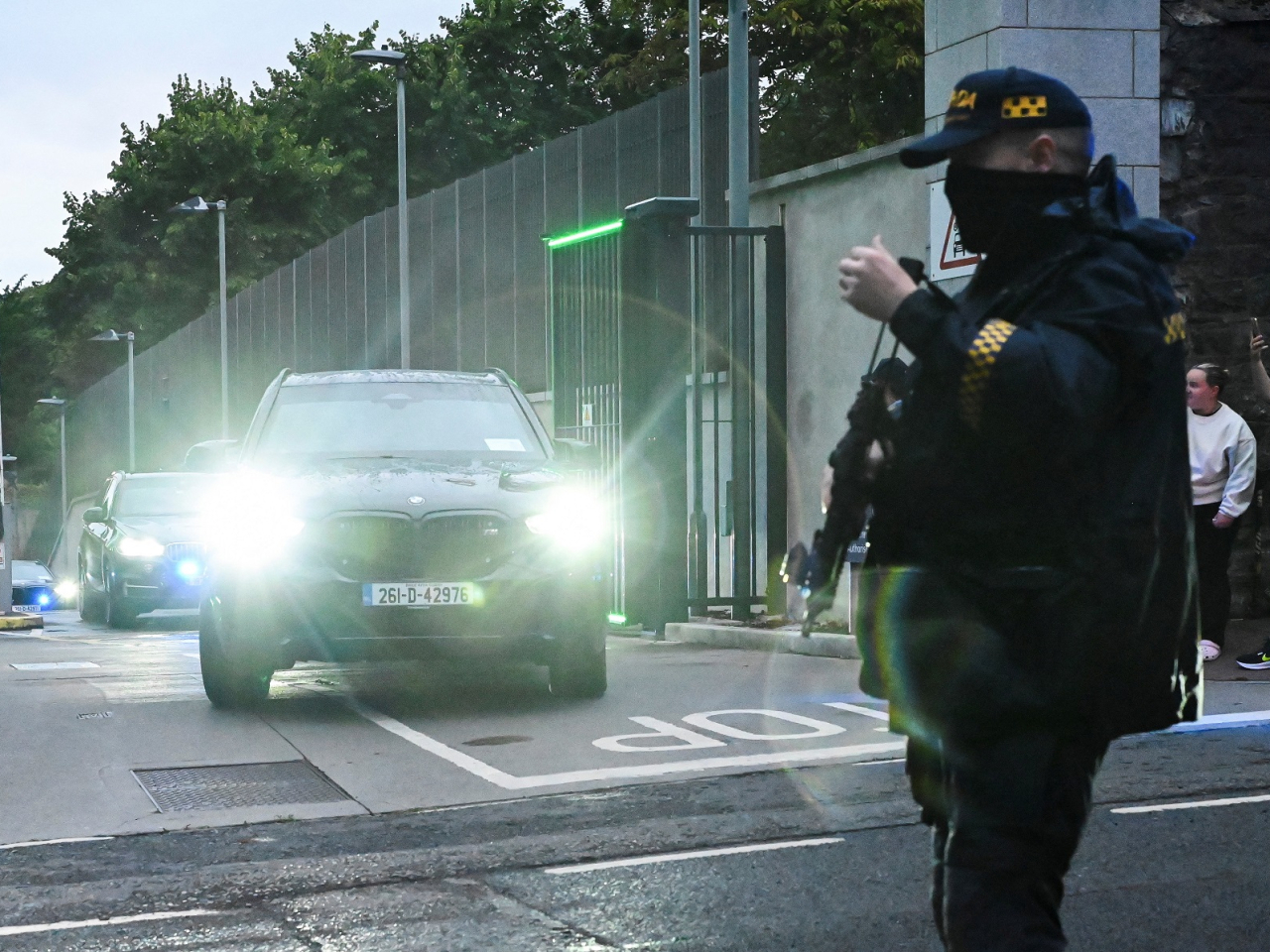 Daniel Kinahan leaves the Special Criminal Court in Dublin after appearing on charges of organised criminal activity following his extradition to Ireland from the United Arab Emirates. Photo: Reuters