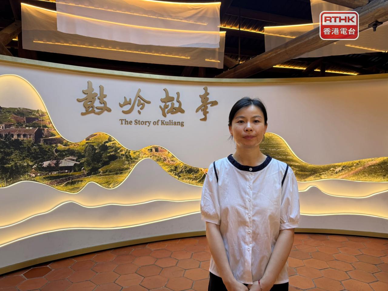 福州市鼓嶺旅遊度假區管理委員會旅遊文化處處長韓瑩。（任浩鋒攝）