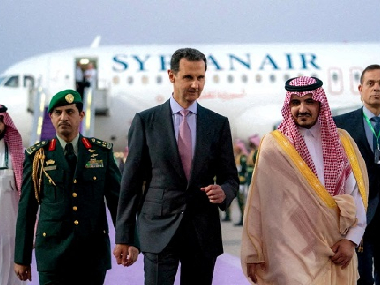 Bashar al-Assad, seen here arriving in Saudi Arabia for an Arab League summit in 2023, was ousted in a rebel offensive the following year. File photo: Reuters