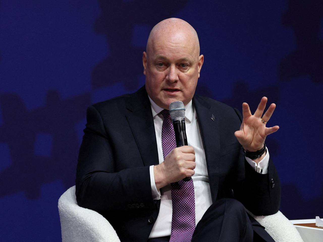 Christopher Luxon has seen his party slide in polls with a general election due in less than three months. File photo: Reuters