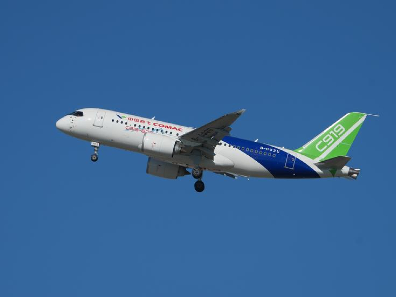 國產C919飛機首次執飛國際商業航線。(新華社資料圖片)