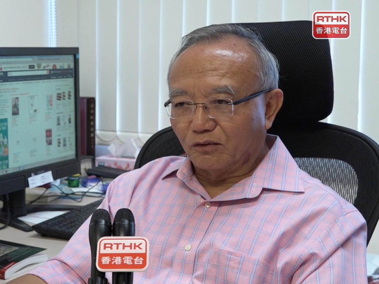 劉兆佳（圖）說朱鎔基敢於改革。（港台圖片）