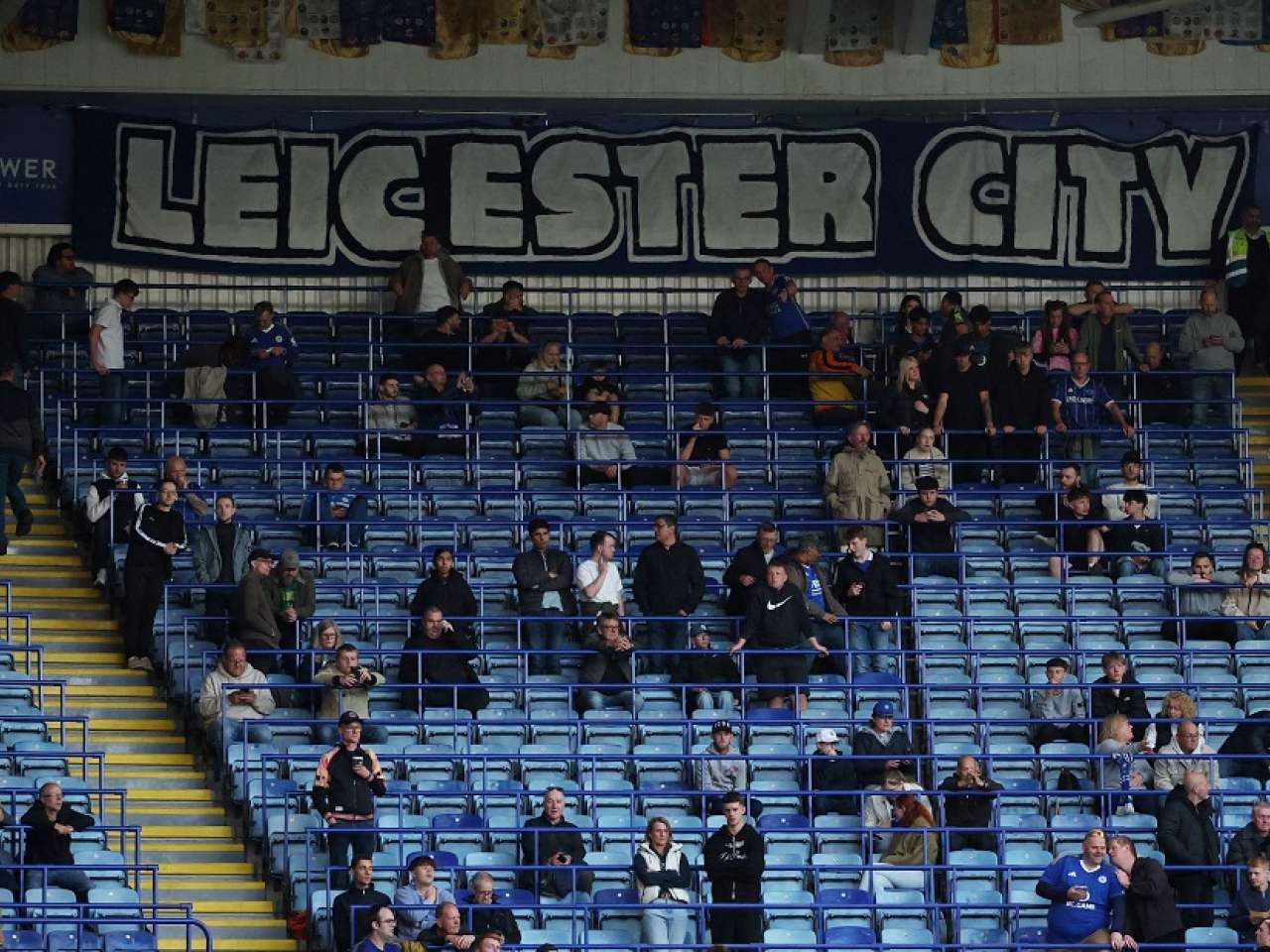 The Foxes have suffered successive relegations, from the Premier League in 2025 and the Championship in 2026. File photo: Reuters