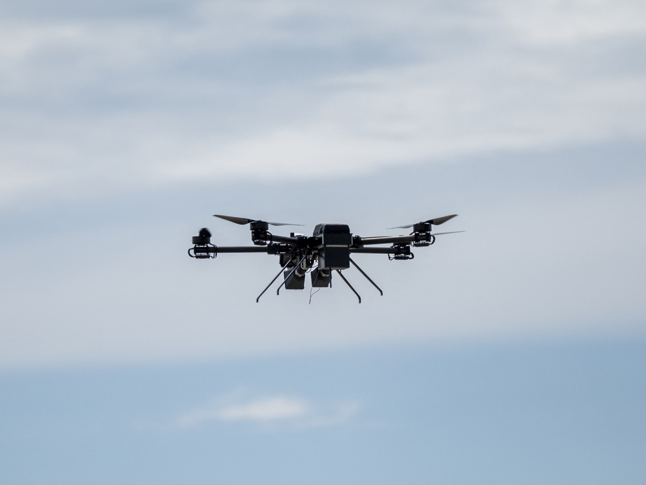 The new duties of up to 100 percent will be imposed on drones imported to the US starting next month. File photo: AFP