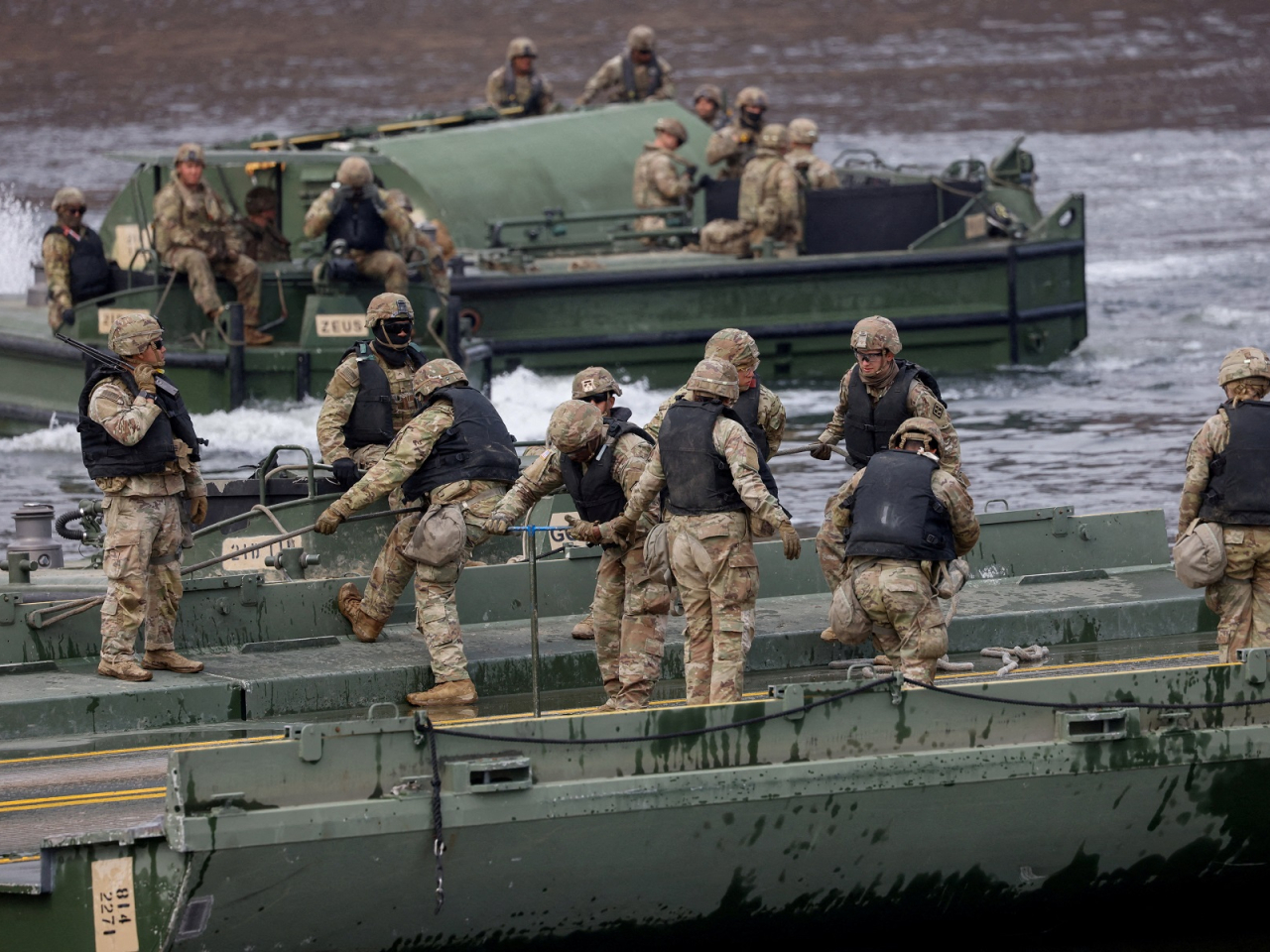 The DPRK's Foreign Ministry said upcoming US-South Korea military drills are a rehearsal for an aggressive war. File photo: Reuters