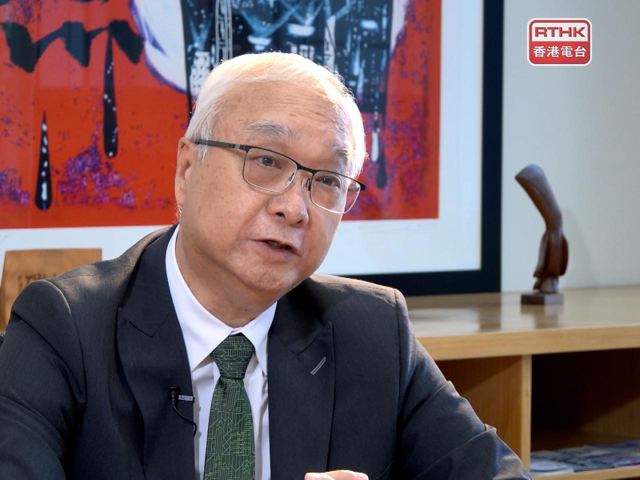謝展寰明日上午啓程前往上海和浙江訪問。（港台圖片）