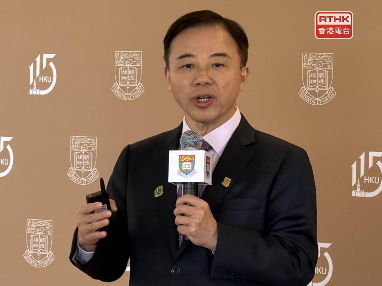 Xiang Zhang says he remains focused on the work ahead with only two years remaining in his tenure. File photo: RTHK
