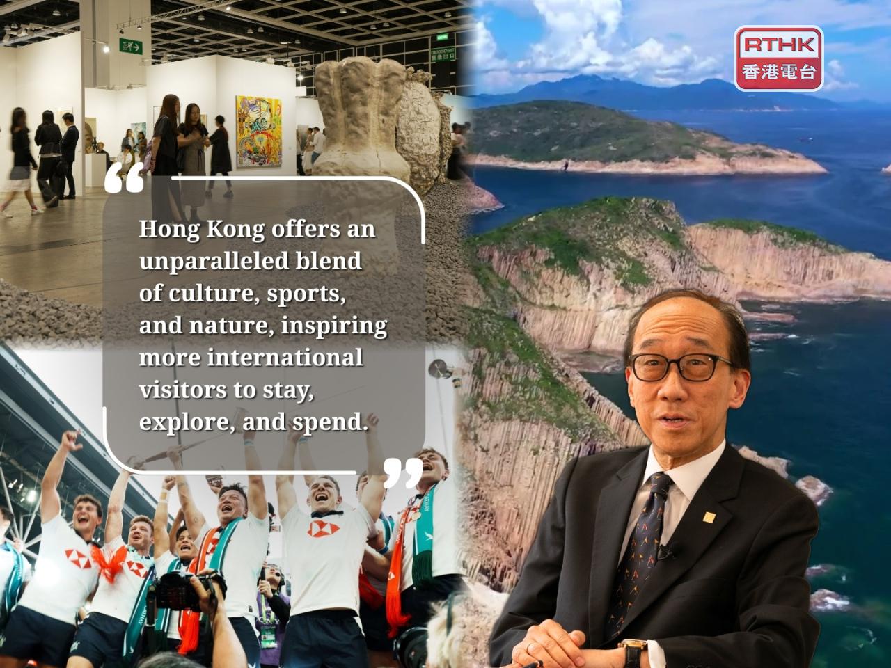 Tommy Tam says the city should look to attract more visitors from regions including the Middle East, Asean and Central Asia. Photo: RTHK