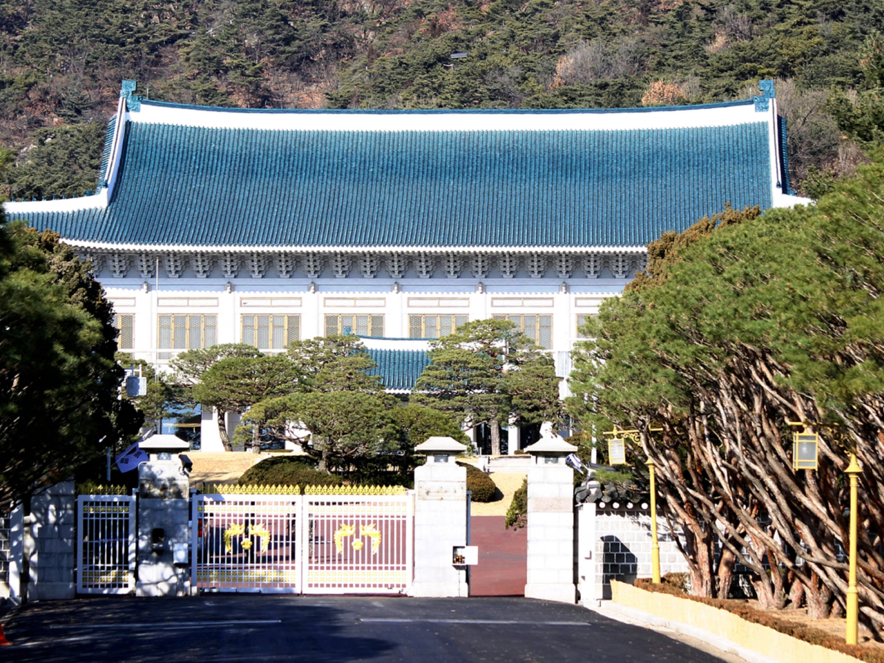 青瓦台說韓美兩國一直就聯合軍演保持密切協調。（法新社資料圖片）