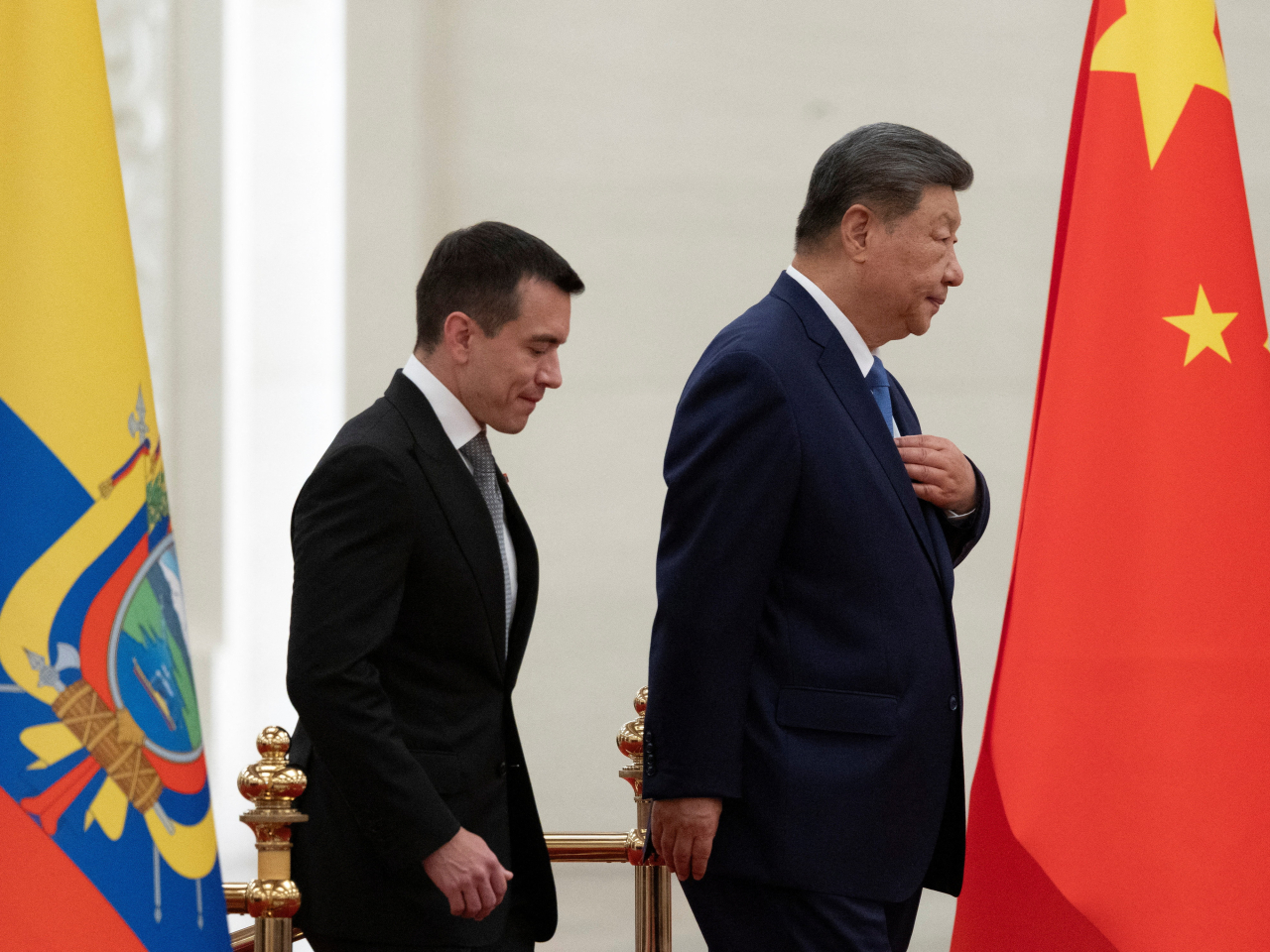 Xi Jinping says China has always maintained that the status of the Latin American and Caribbean region as a zone of peace should not be shaken. Photo: Reuters