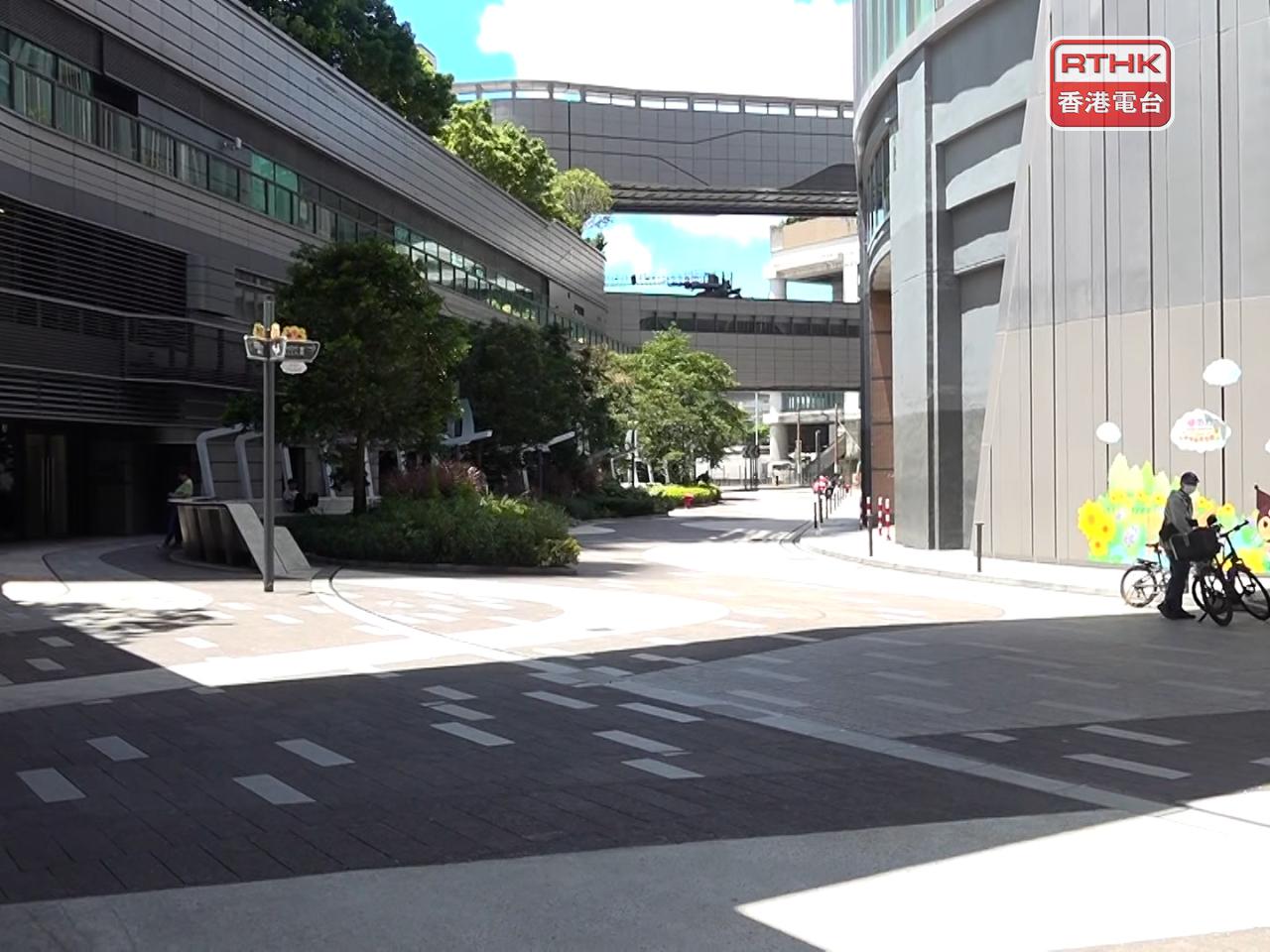 The attack on Monday took place outside a mall in Yuen Long. Photo: RTHK