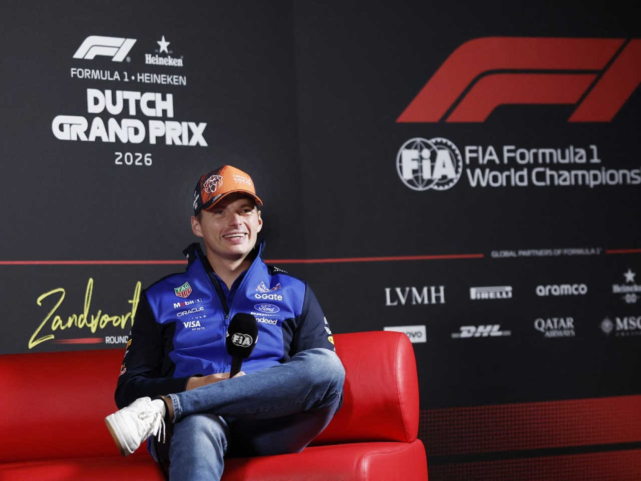 The news adds even more spice to the last ever edition of the Dutch Grand Prix at Zandvoort, Verstappen's home track. Photo: Reuters