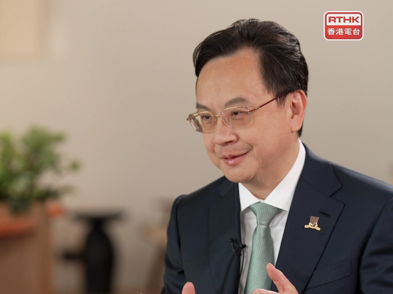 Dennis Lo says the government should set up a fund to help scientists get business experience. Photo: RTHK