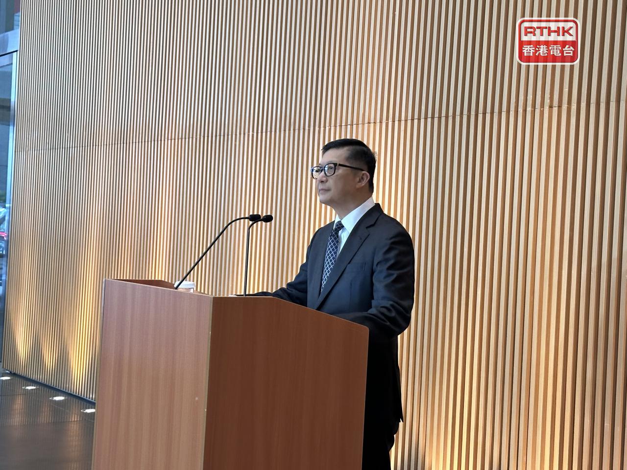 Chris Tang says the drill would also serve as a trial run for several cutting-edge border clearance technologies. Photo: RTHK