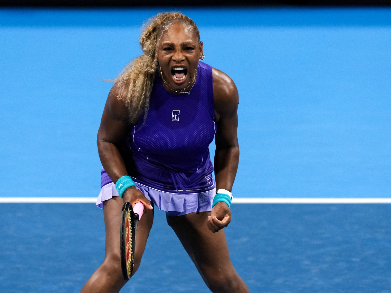 Serena Williams played women's doubles with her sister Venus for the first time since 2022 at Cincinnati but lost in the first round. File photo: Reuters