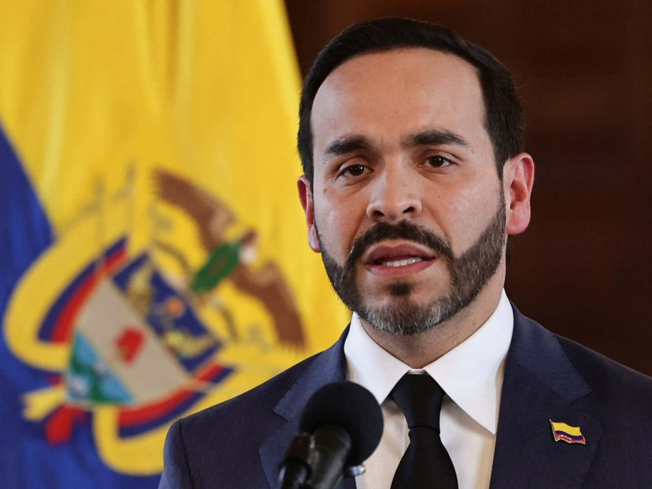 In a leaked video, Abelardo de la Espriella said authorities would first target undocumented foreigners who have committed crimes. File photo: Reuters