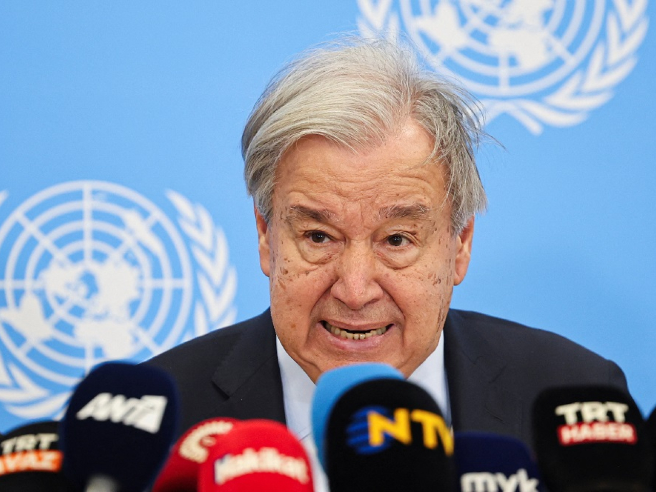 United Nations Secretary-General Antonio Guterres says a mechanism to facilitate the transport of fertiliser could be set up with the help of Oman. Photo: Reuters