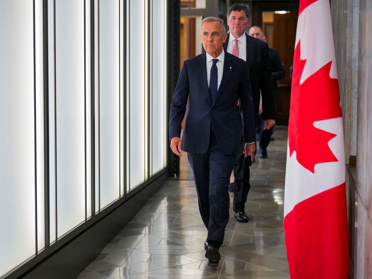 Mark Carney is looking to deepen ties with Europe and reduce Canada's economic reliance on the US. Photo: Reuters