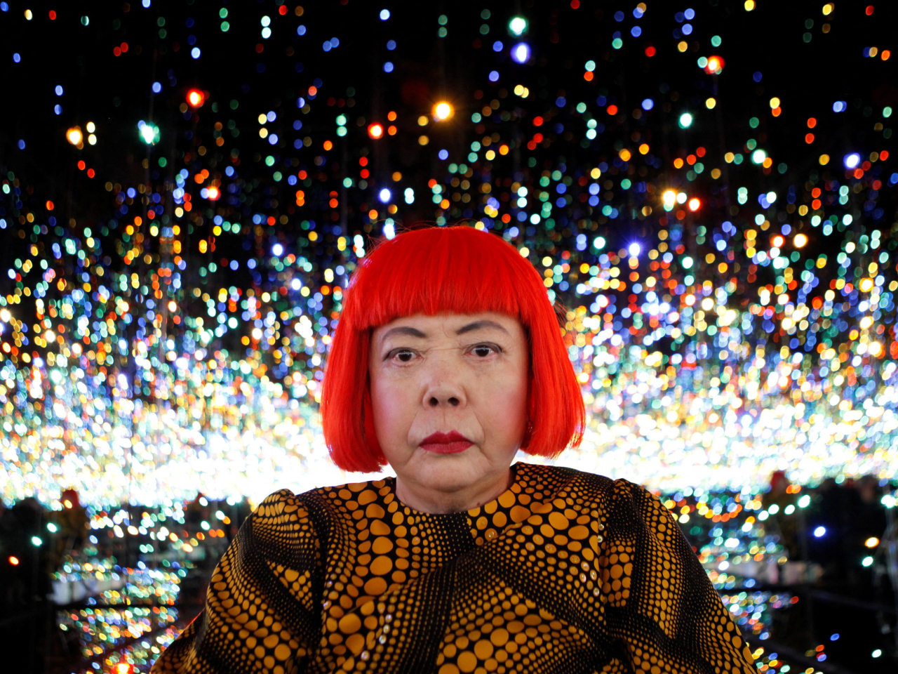 Japanese artist Yayoi Kusama made a name for herself thanks to her obsession with dots. File photo: Reuters
