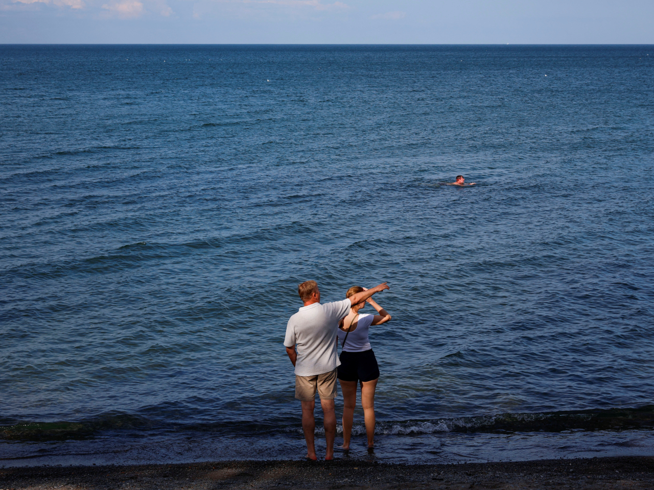 The name Lake Ontario comes from an Indigenous word meaning "the lake is beautiful, the lake is big". Photo: Reuters