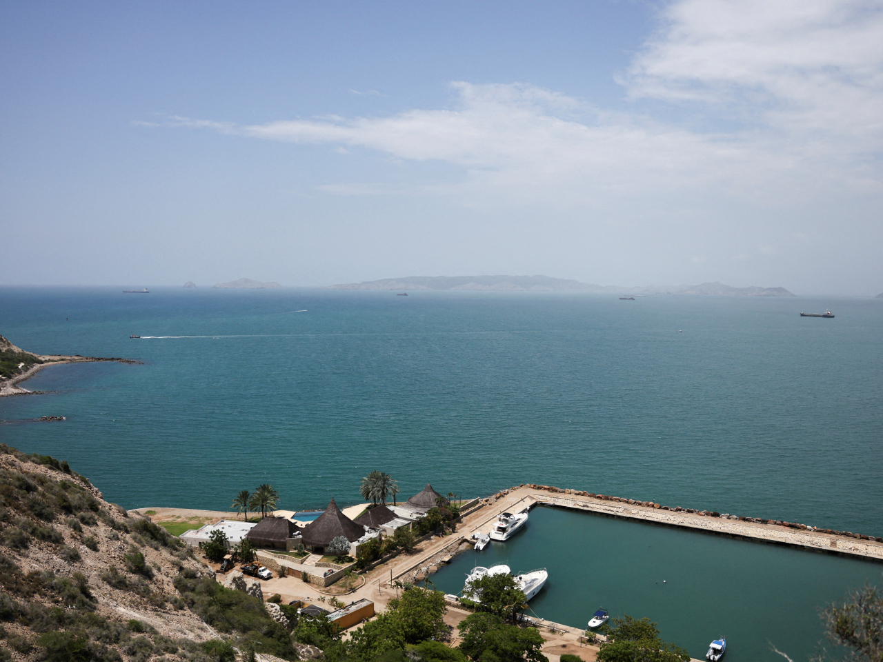 Tankers anchor off the Venezuelan port of Puerto La Cruz. File photo: Reuters