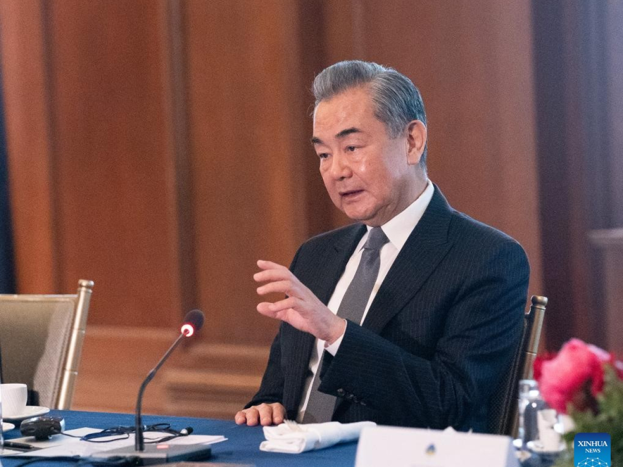 Foreign Minister Wang Yi on Saturday said that China's package of assistance to Nepal is being implemented. File photo: Xinhua