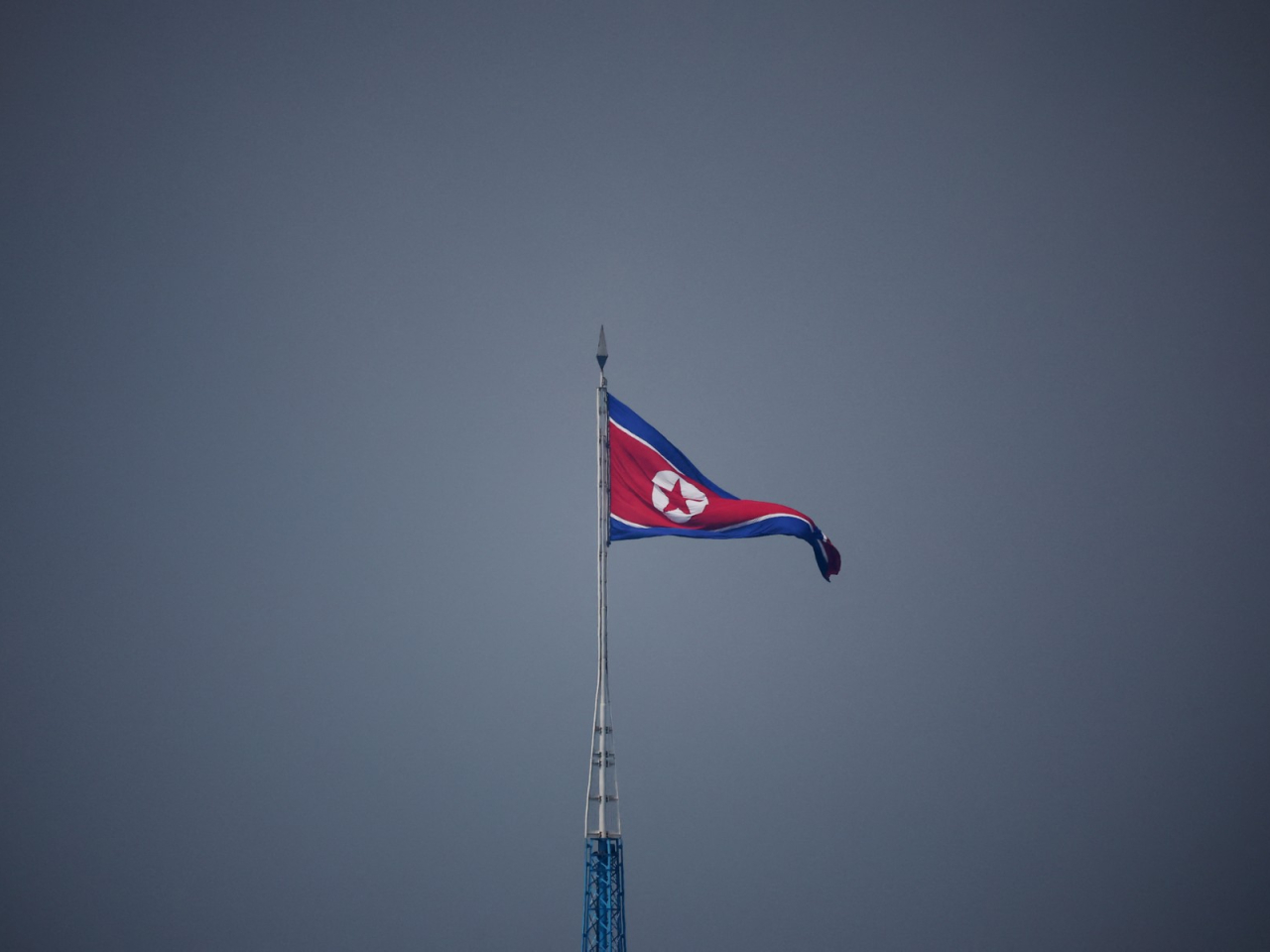 朝鮮外務省表示，特朗普政府嚴重侵害朝鮮主權、政治制度和安全利益的敵對政策始終不變。
（法新社資料圖片）