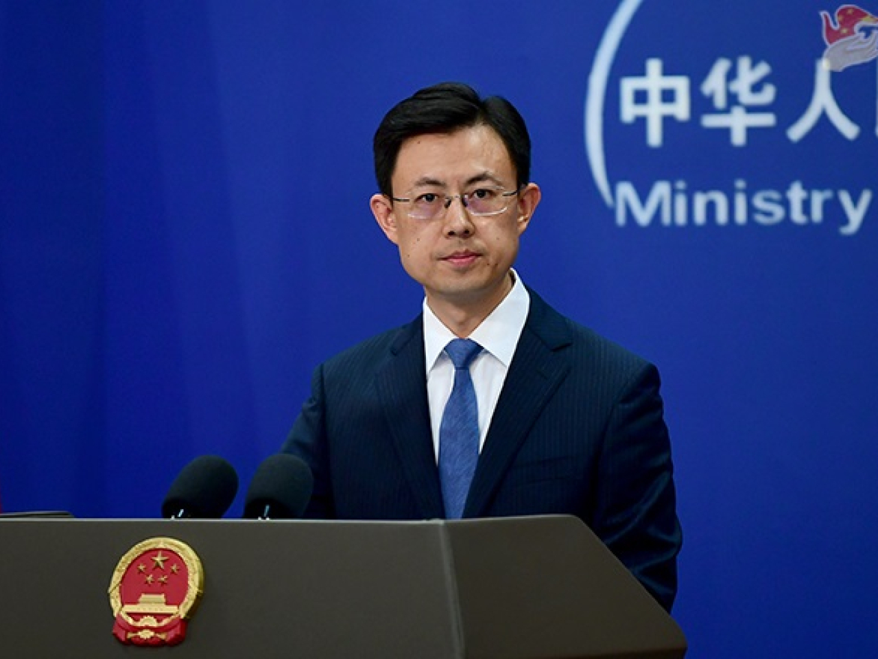 郭嘉昆表示，中美應當在平等、尊重、互惠的基礎上協商解決有關問題，維護好當前經貿領域來之不易的良好勢頭。（外交部網頁圖片）