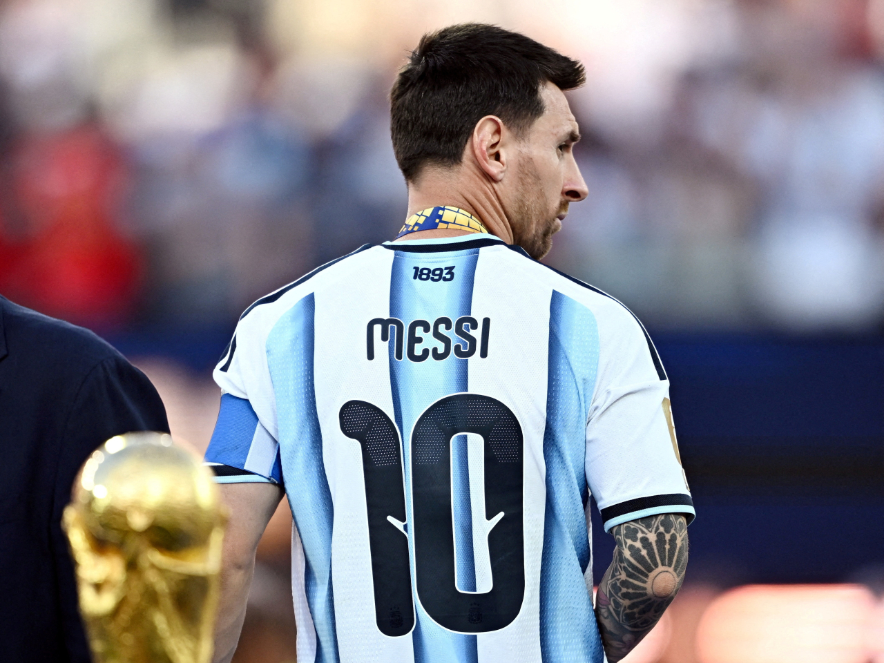 Lionel Messi led Argentina to World Cup glory by winning the 2022 final against France in a penalty shootout in Doha. File photo: Reuters