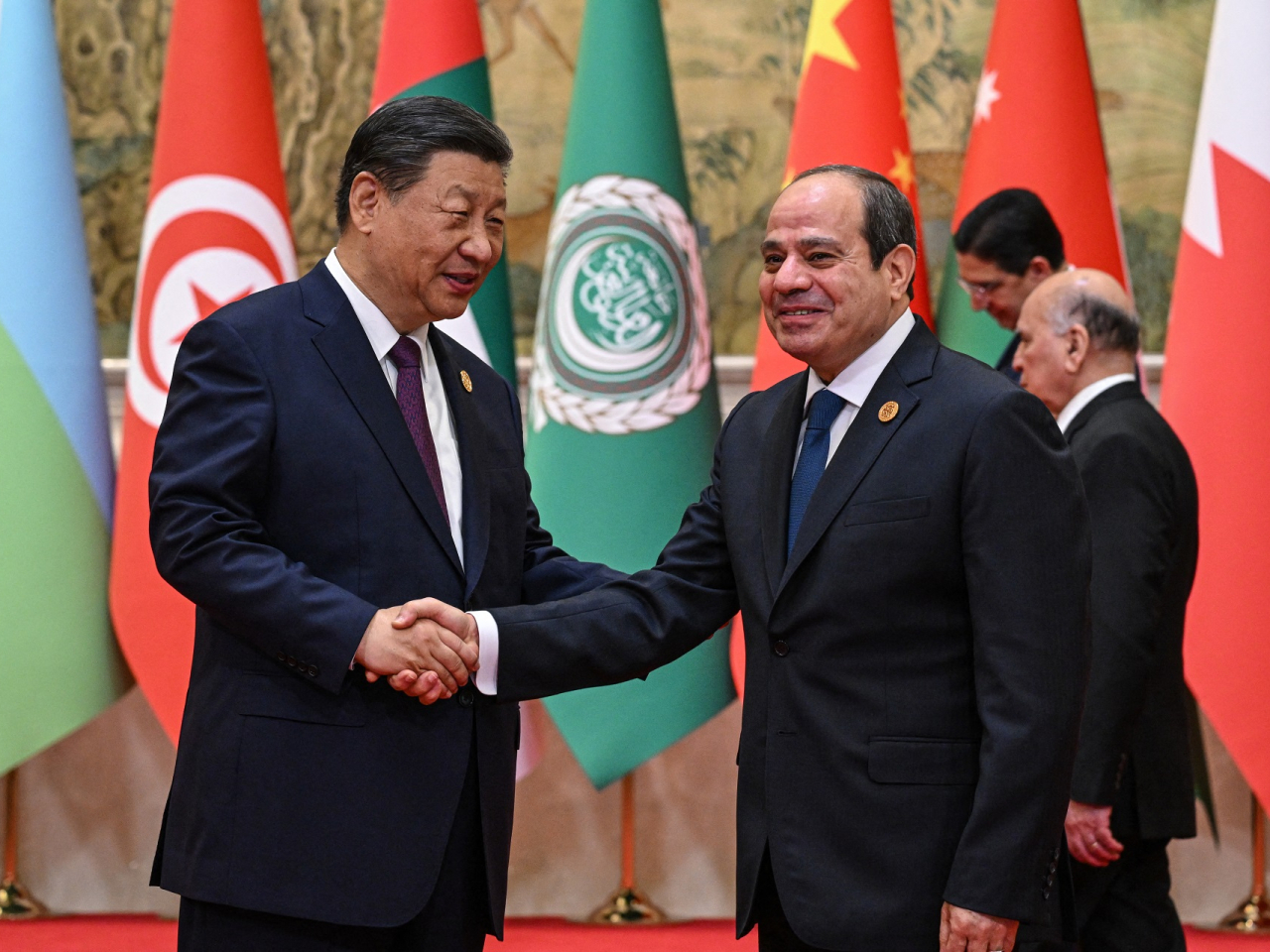 President Xi Jinping last met his Egyptian counterpart Abdel Fattah el-Sisi in Beijing in 2024. File photo: AFP