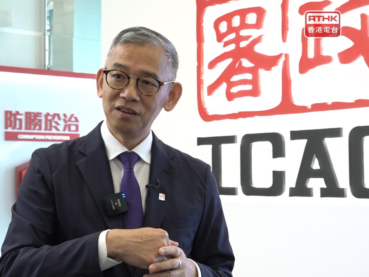 Woo stresses that putting the new standards into practice is a necessary investment to boost departmental efficiency. File photo: RTHK
