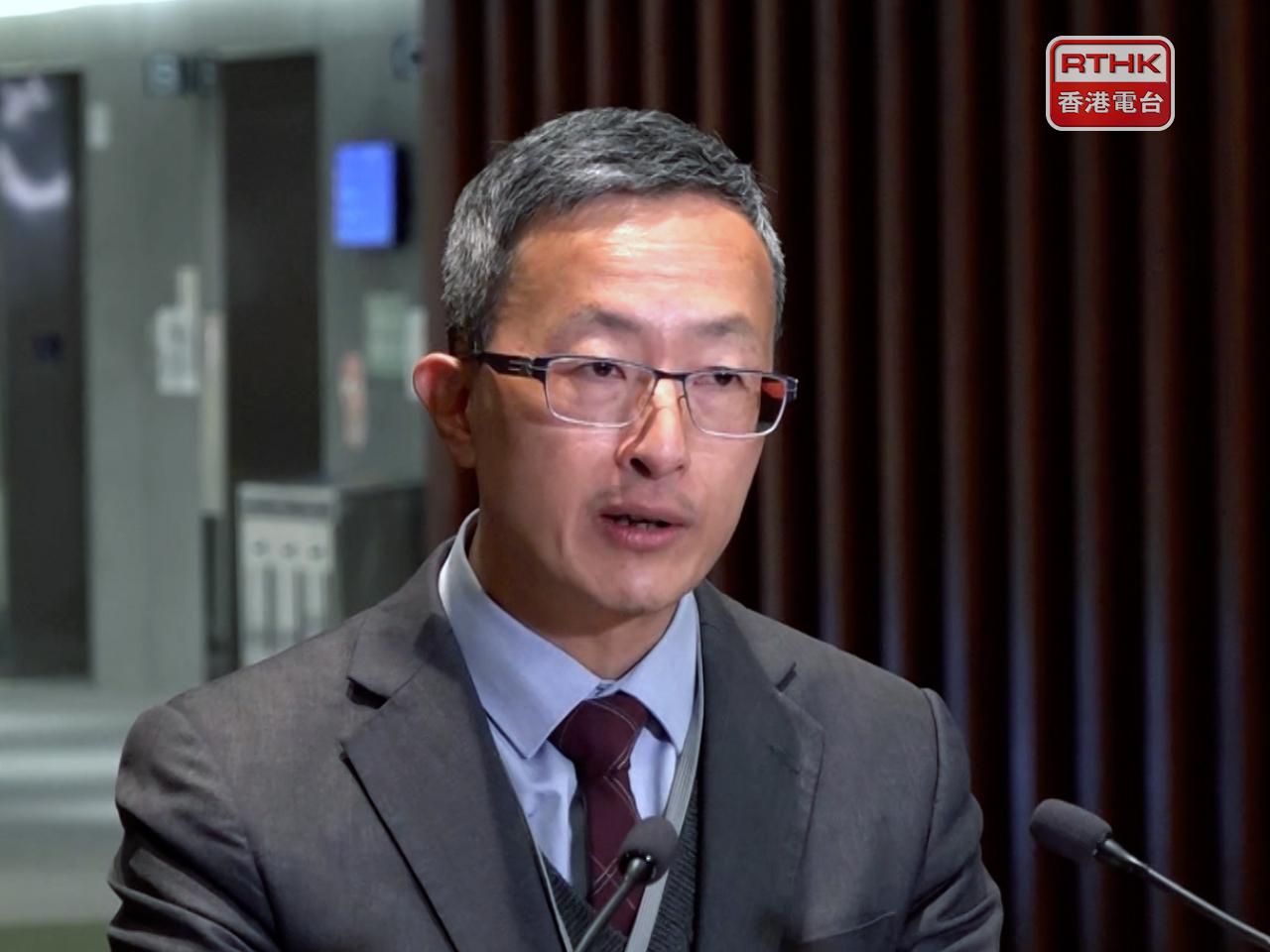 林哲玄表示，「WT1」是一種仍在試驗階段的治療癌症的疫苗，未有在港註冊。（港台圖片）