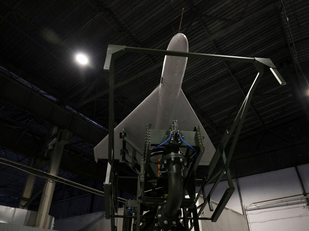 Ukraine has warned that its drones will make it more dangerous to operate within Russia's airspace. Russia denounced the comments as a form of state terrorism. File photo: Reuters